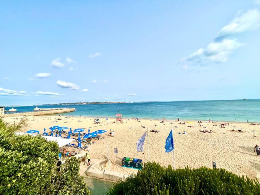 New-Romantic Studio Near The Beach! Paço de Arcos Exteriör bild